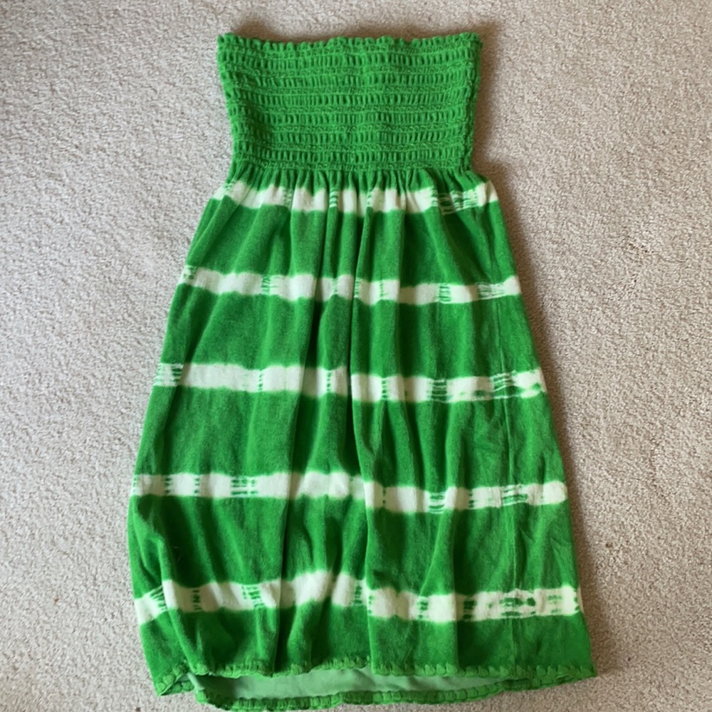 NWT Juicy Couture tie dye beach coverup dress S - Picture 7 of 11